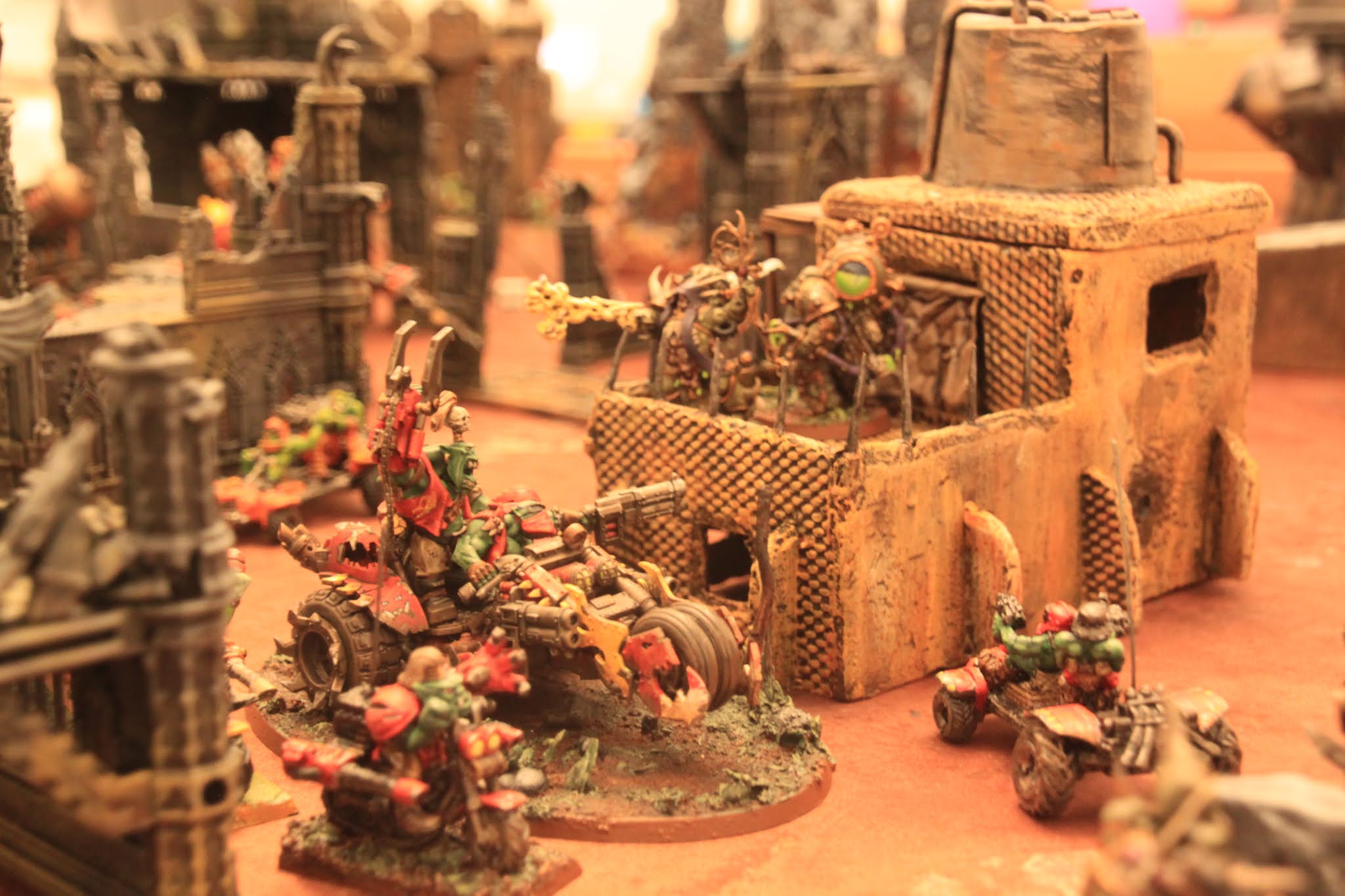 The WoffBoot Chronicles Tactorkal Objectives Orks vs Death Guard