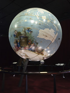 One of the pair of beautiful globes Coronelli made for Louis XIV of France