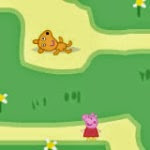 imagem Peppa Pig jogo do Labirinto