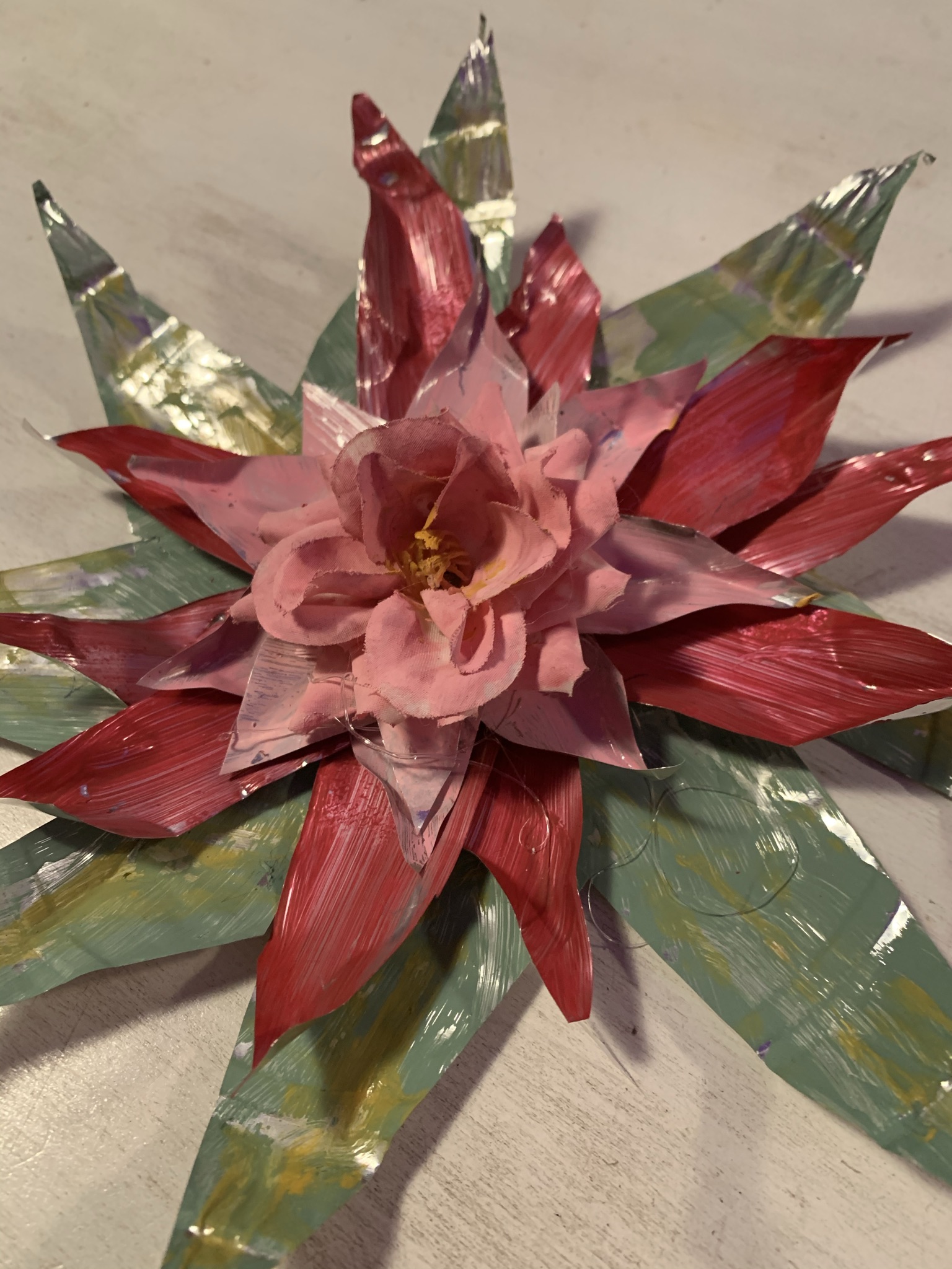 WashingtonGardener DIY Metal Flower