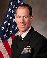 A portrait of Navy Capt. (Dr.) Eric Elster