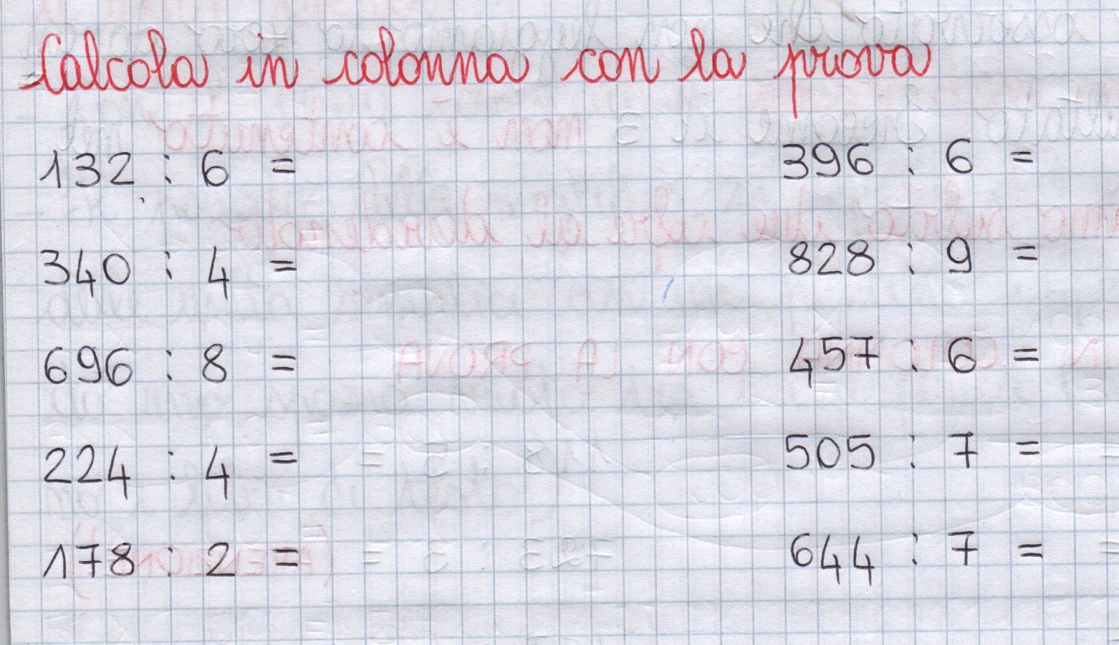 Se ci credi anche tu: MATEMATICA: DIVISIONI PER 10, 100, 1000