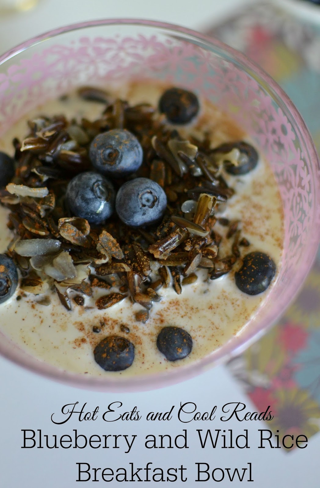 Blueberry and Wild Rice Breakfast Bowl Recipe