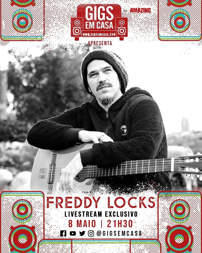 BillyNews Freddy Locks concerto no Gigs Em Casa