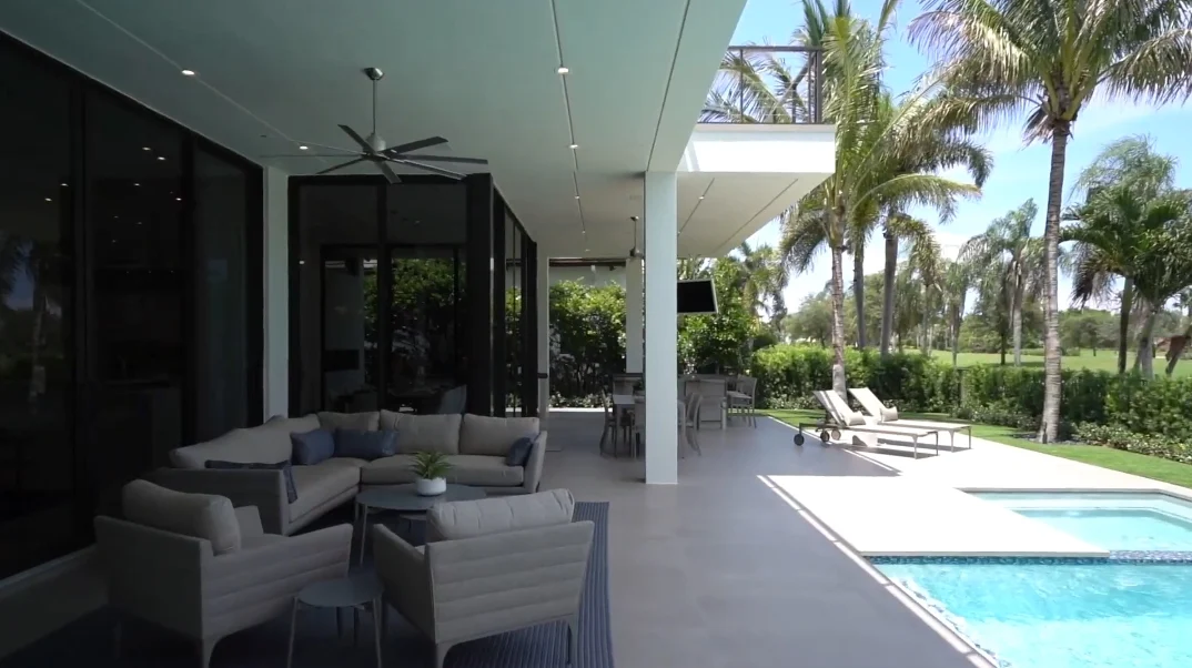 38 Interior Photos vs. 1440 Thatch Palm Dr, Boca Raton, FL Luxury Contemporary House Tour