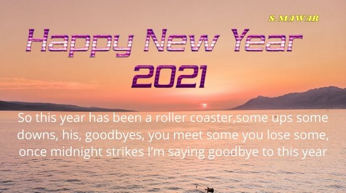 Happy New Year Quotes With Image In English | Happy New Year Status