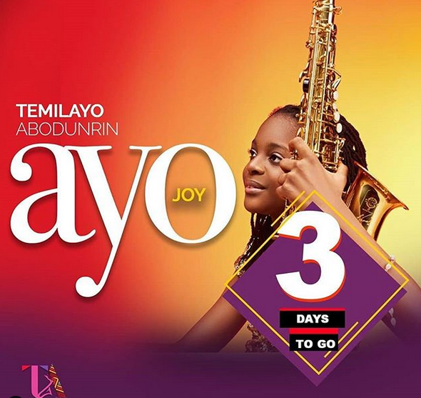 Youngstar Saxophonist, Temilayo Abodunrin Anticipates Debut Single -  AYO (Joy)