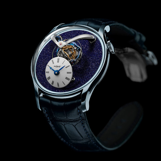 MB&F Legacy Machine Thunderdome, The Hour Glass Edition with Aventurine dial