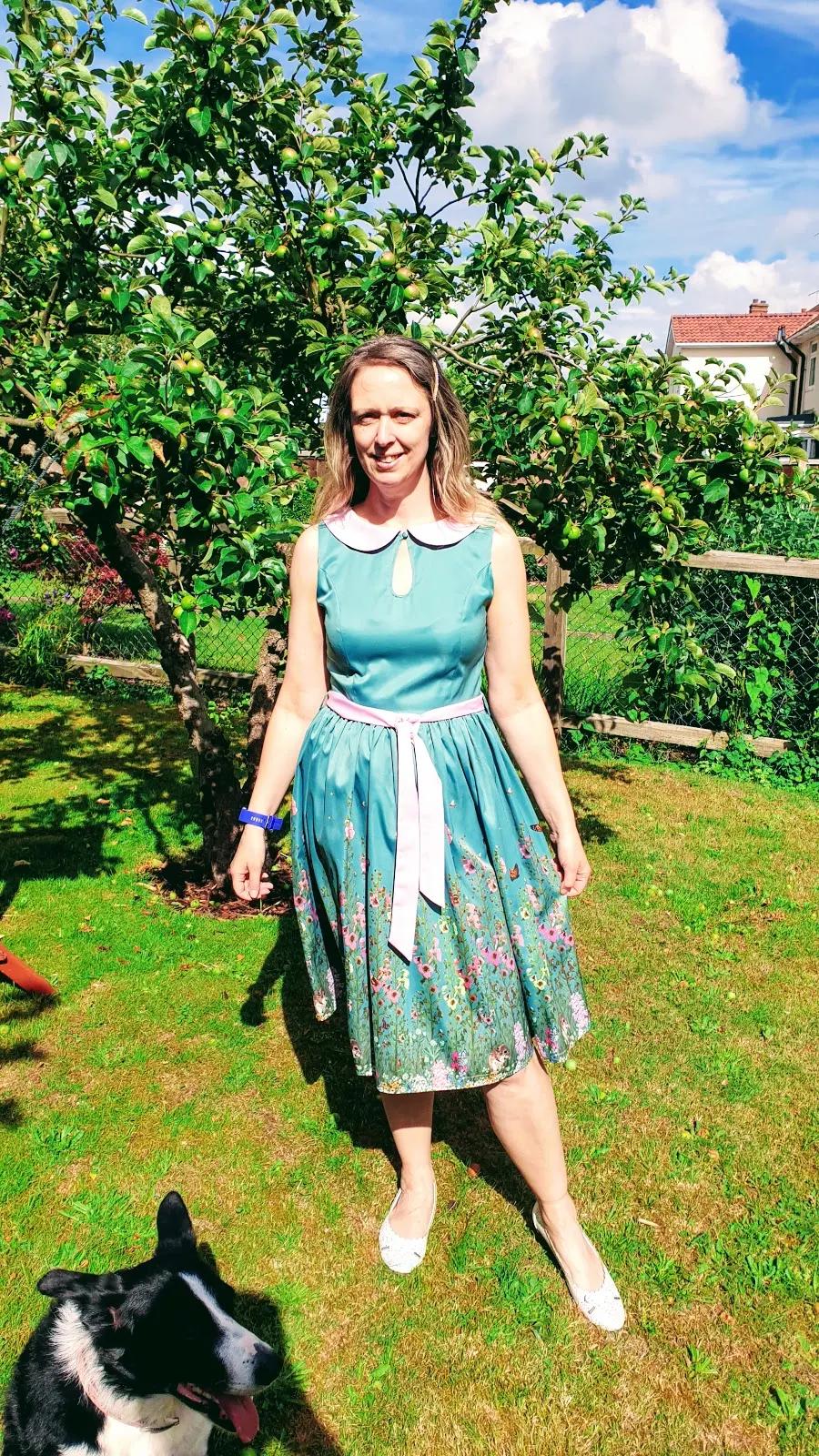 Vintage Swing Dress And Afternoon Tea In The Garden | Claire's World