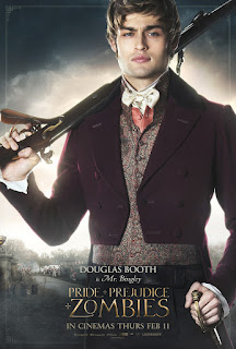 Pride and Prejudice and Zombies Douglas Booth Poster