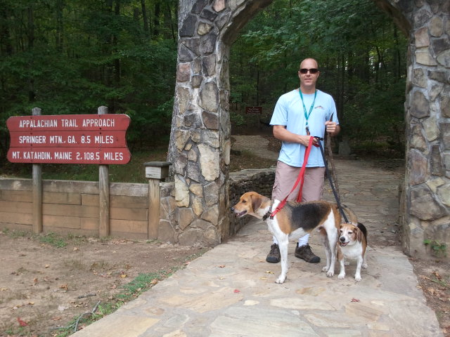 Start of the Appalachian Trail