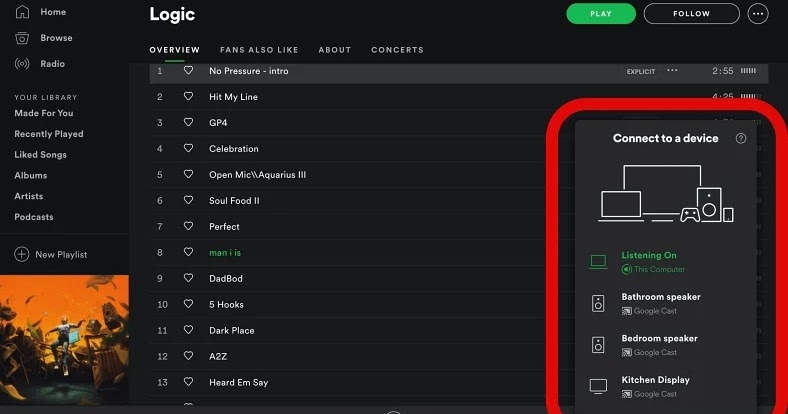 Chromecast Support for Spotify's Mac and Windows Apps - iPhone News