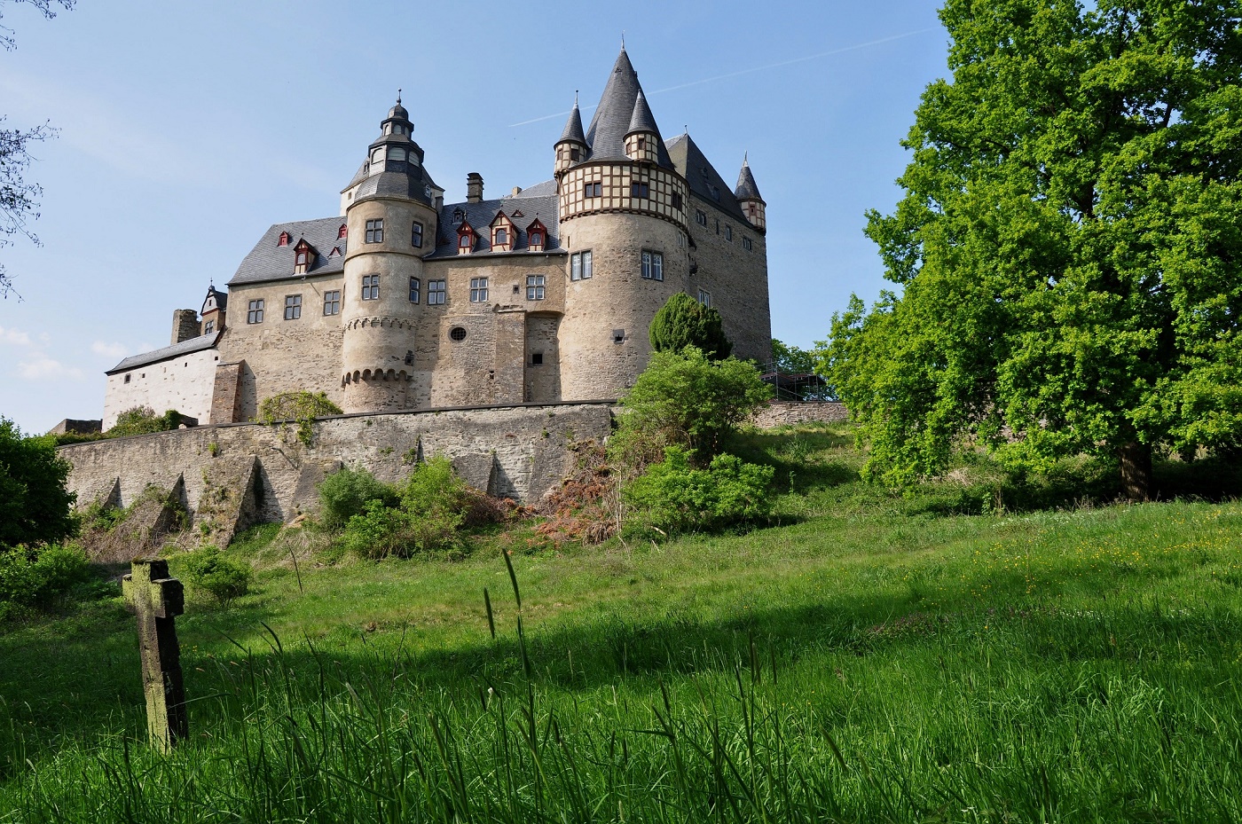 Замок бюрресхайм германия