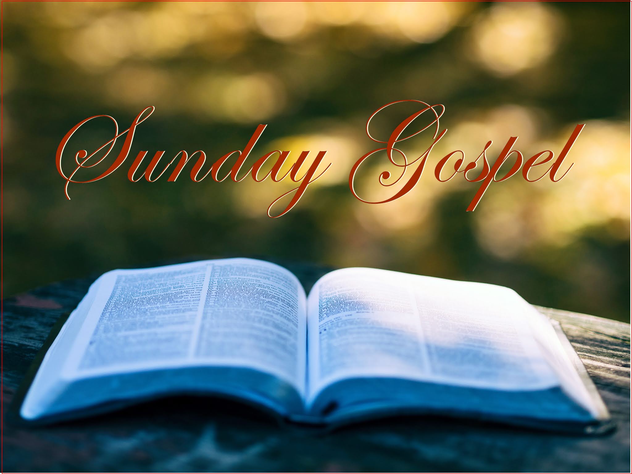 Sunday Gospel Readings March 7, 2021 3RD SUNDAY OF LENT (B)