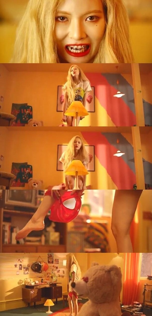 Hyuna Porn - Was there a point to Hyuna's underwear scene in her 'Lip & Hip' MV?