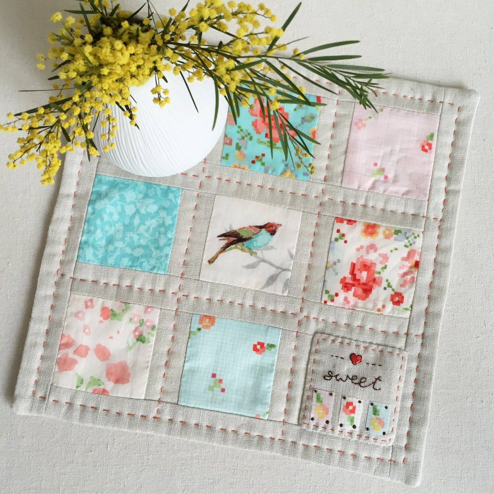 How to Sew Squares Together for Quilting or Patchwork - Bethany Lynne Makes