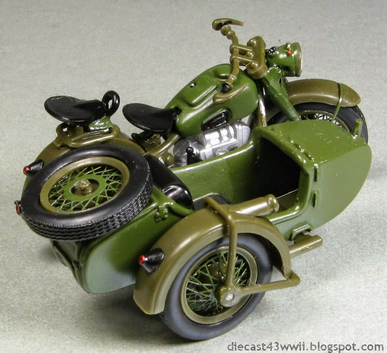 Military scale models: M-72. DiP Models