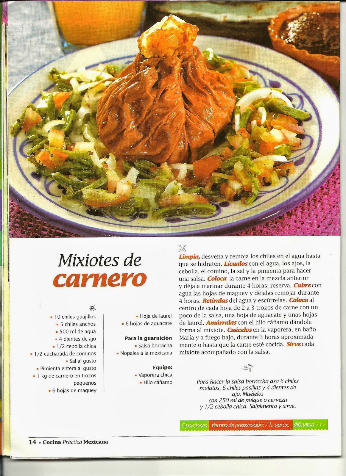 Bordado Fantasia Marimur Recetas Como Hacer Mixiotes De Pollo De