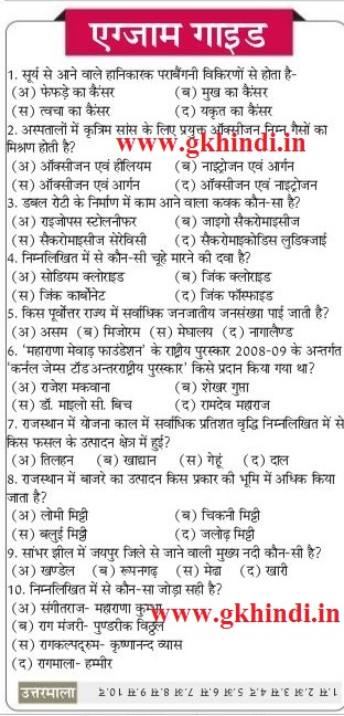 Gk in Hindi PDF Download | General Knowledge in Hindi PDF Samanya Gyan 2016