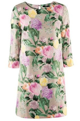 Серое платье с цветочным принтом H&M- 900руб. АКЦИЯ !!!