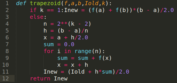 Trapezoid Kuralı ile Nümerik İntegrasyon | Python ile Bilimsel Programlama
