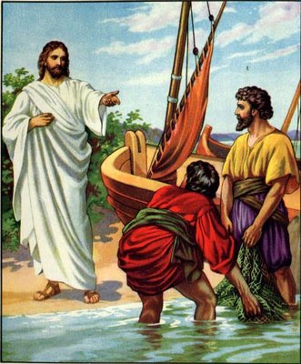Resultado de imagen de Comentario: JESÚS LES DIJO:Jesús: VENID EN POS DE MÍ.(Mc 1,14 -20).