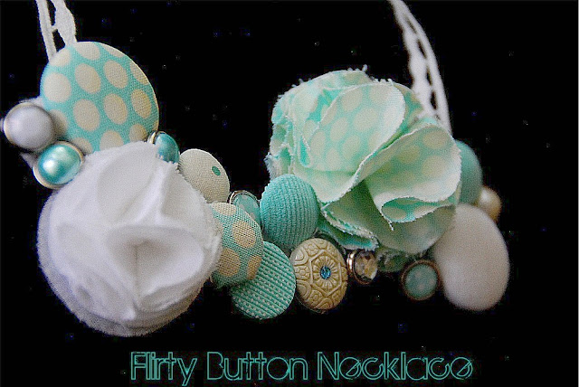 Button Necklace