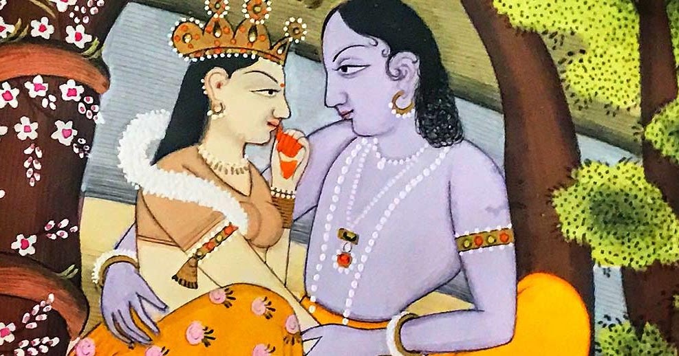 VMA 2.44-46 :: Vrindavan is the celestial stage for the Divine Couple's  dance of love