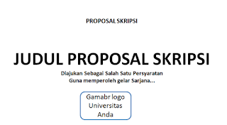 proposal skripsi