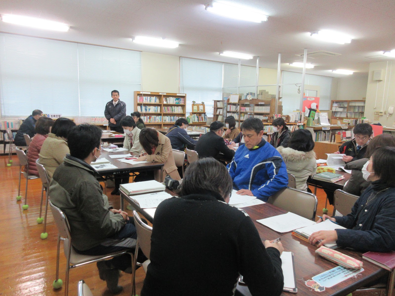 江内中ブログ 小中合同職員会議