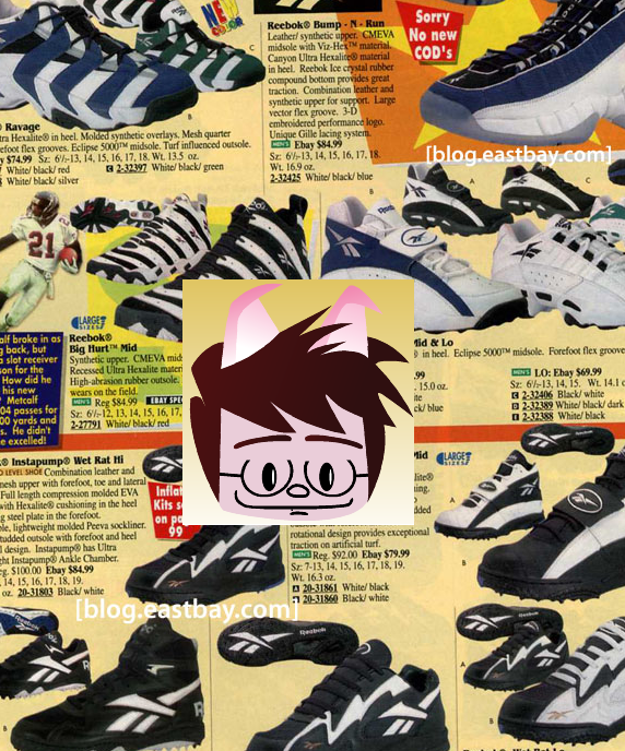 scarpe da ginnastica anni 90