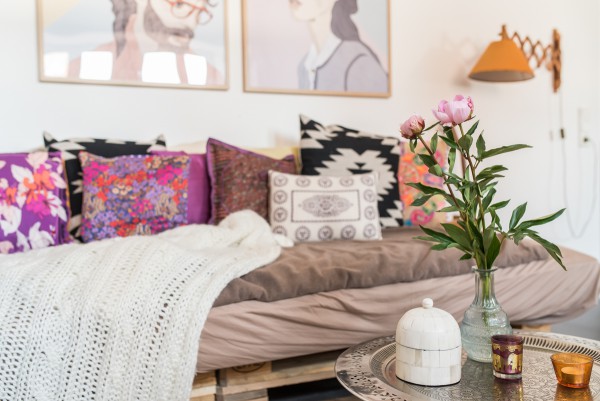 decoracion-mezcla-colores-estilos-bohemio