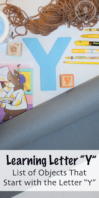 Sly Spoon: Toddler A-Z - Objects That Start with the Letter "Y"