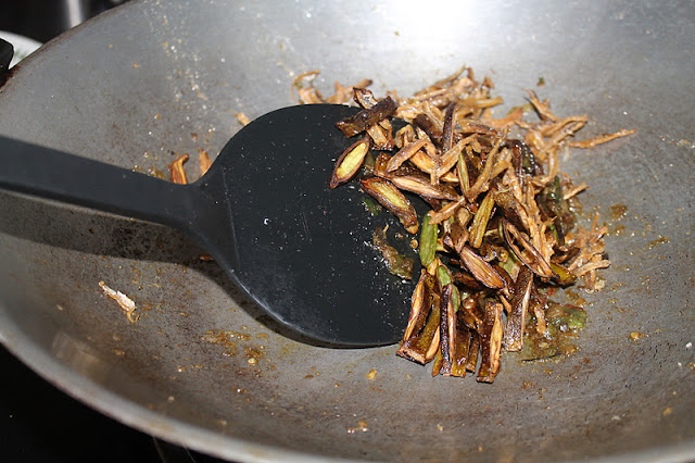 Ikan Bilis Goreng Dengan Petai