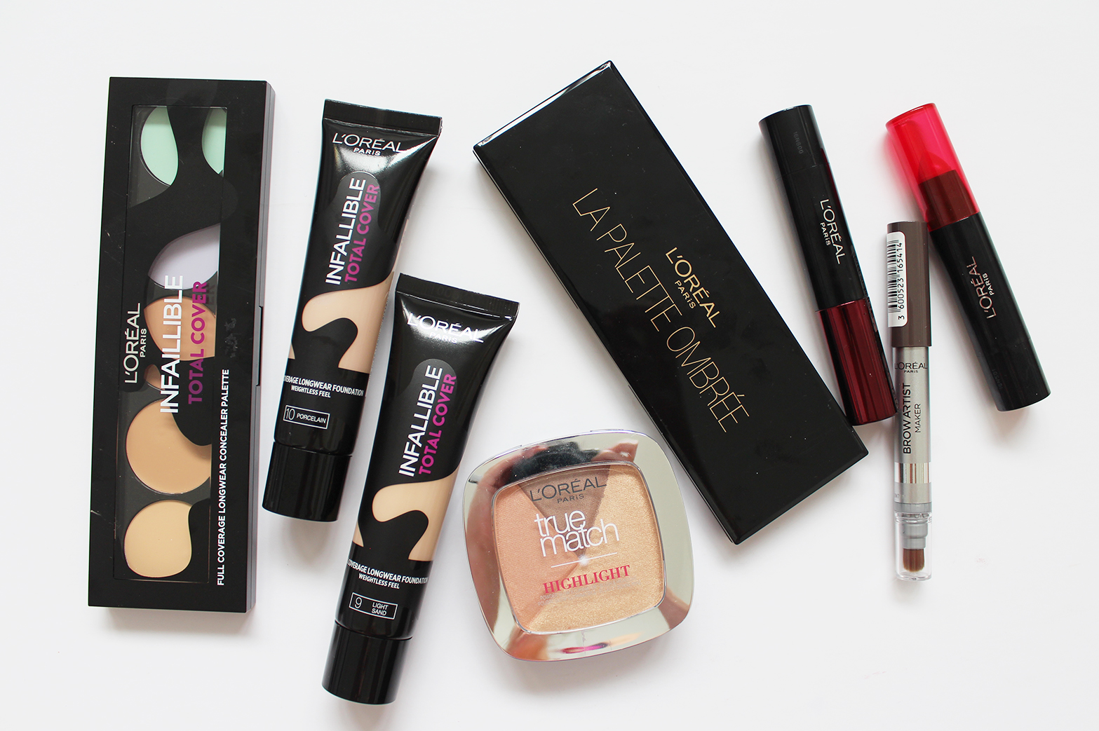 L'OREAL PARIS New Makeup Launches 2017 Review + Swatches