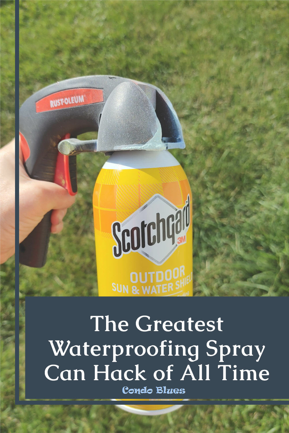 Condo Blues: The Greatest Waterproofing Spray Can Hack of All Time