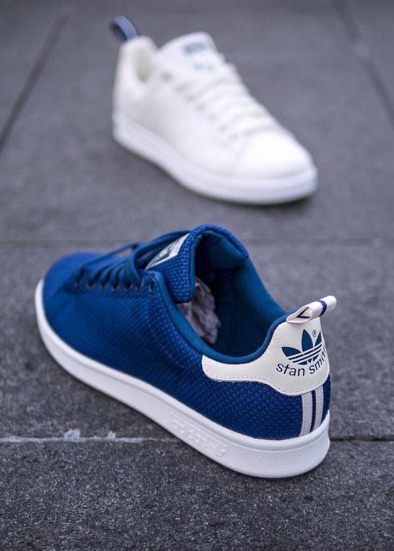 scarpe stan smith blu