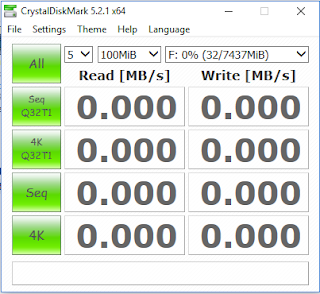 Crystal Disk Mark