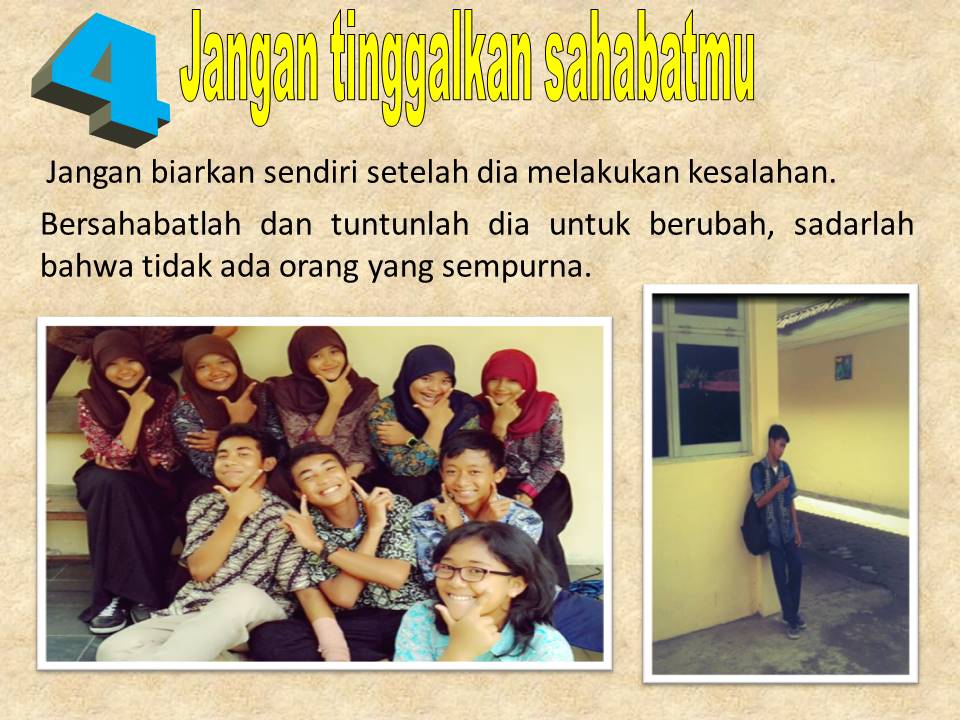 Etika Pergaulan Dengan Teman Sebaya