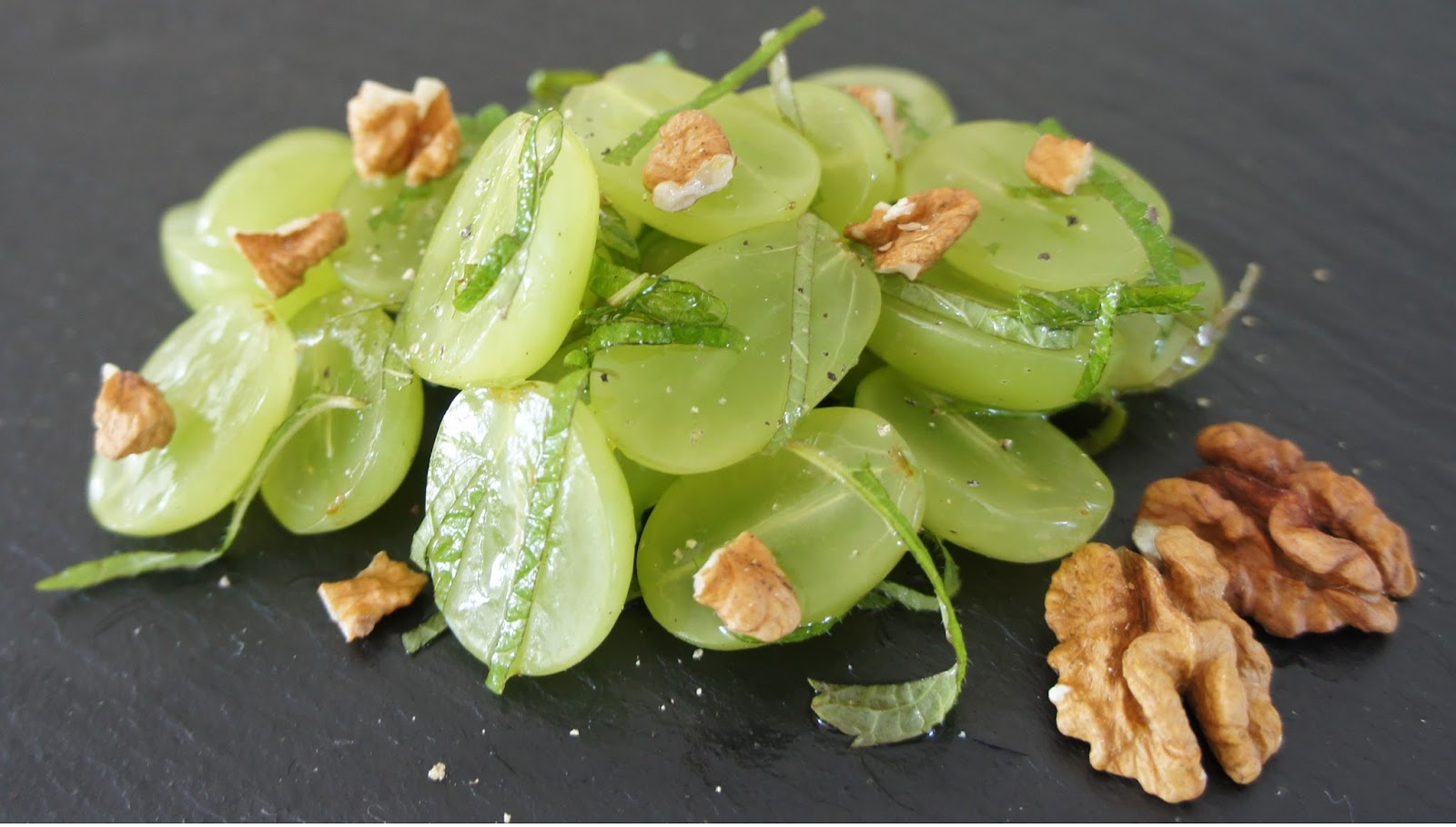 Kochglueck: Weintraubensalat (2P)