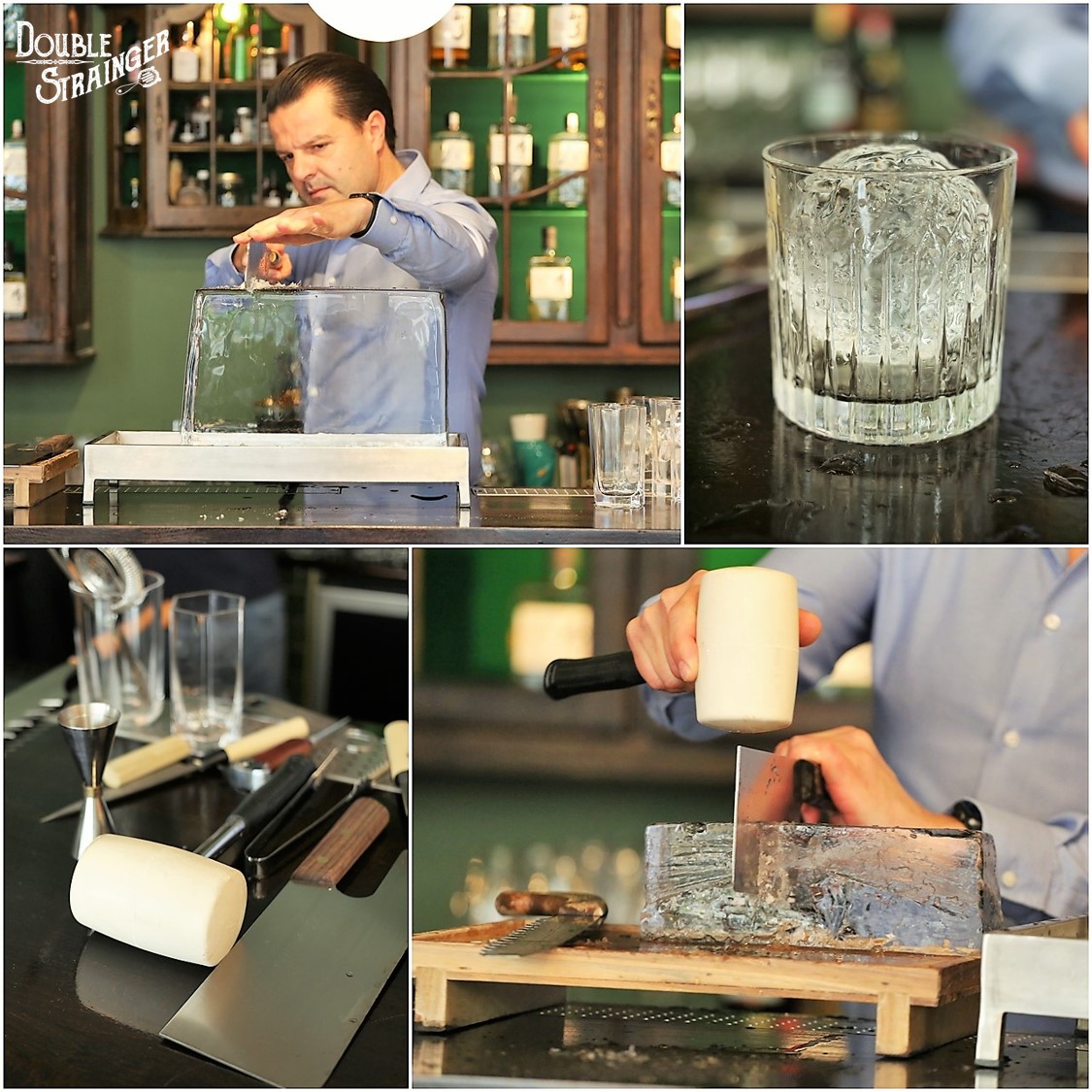 Double Strainger Masterclass Suntory Whisky + Japanese Ice Carving
