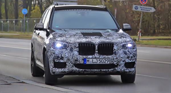 BMW X3 2018 BMW X3 Spy Shots