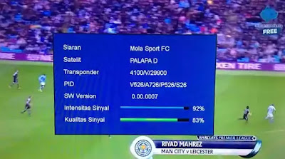 Sinyal Frekuensi 4100 Sinyal Frekuensi 4100 Nex Parabola