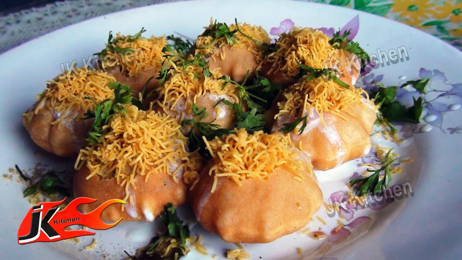 JK's Kitchen: Dahi Sev Puri Recipe by JK's Kitchen - Indian Chat