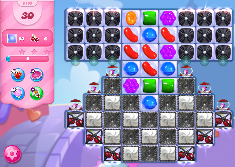 Candy Crush Saga level 3103 Candy Crush Saga level 3103