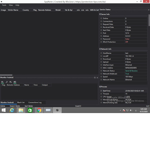 تحميل وشرح برنامج سباي نوت Spynote 6 4 Free Nul
