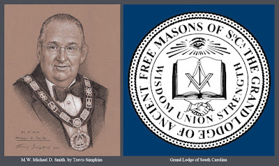 M.W. Michael D. Smith. Past Grand Master. Grand Lodge of South Carolina. by Travis Simpkins