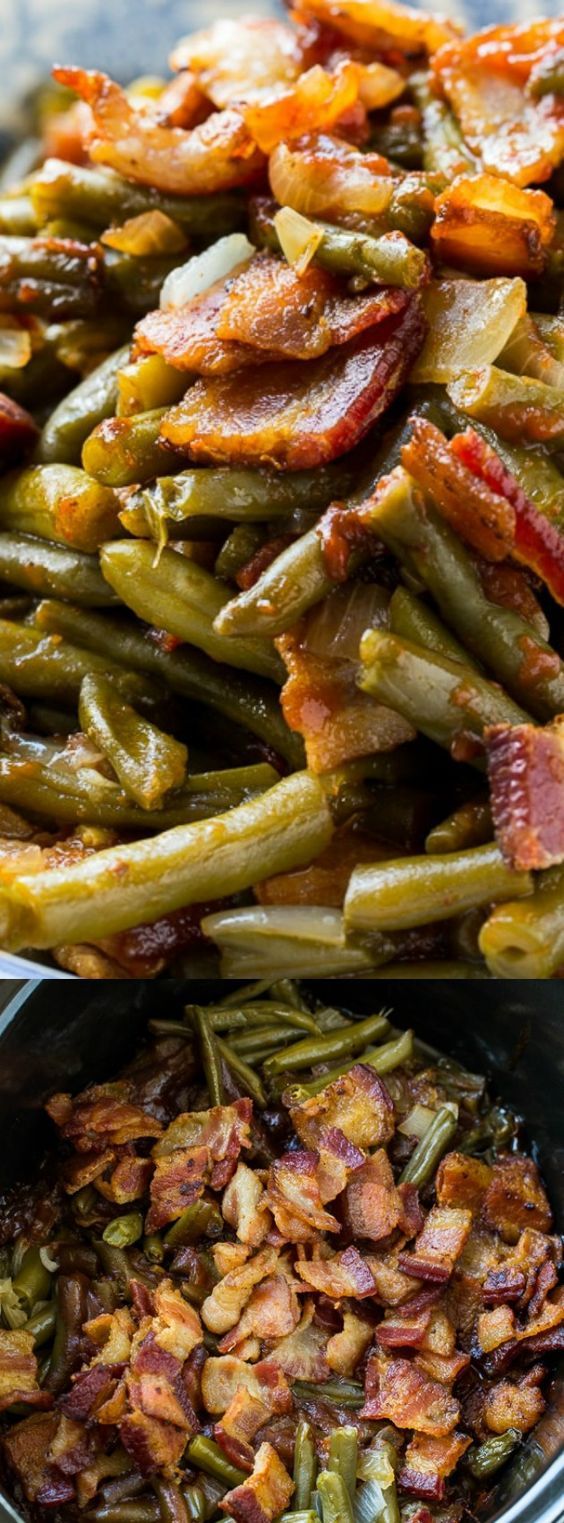 Slow Cooker Barbecued Green Beans Healthy Therapy Massage