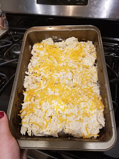 Easy Shredded Chicken Casserole Bake