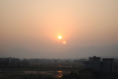 два солнца в Китае